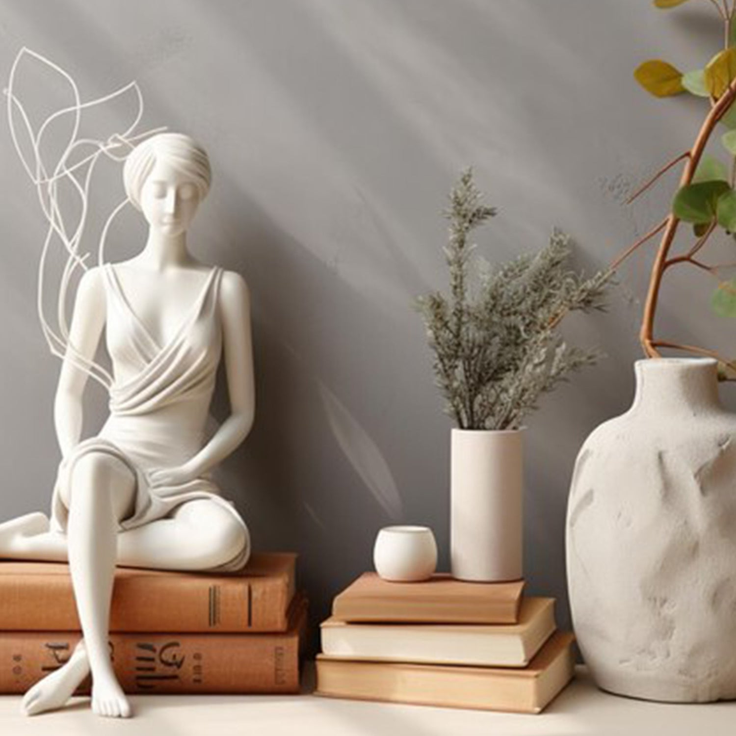 Mixing and Matching: Using Sculptures with Other Decor Elements